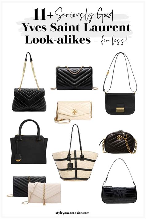 ysl handbag dupe|faux ysl handbag.